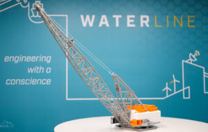 Waterline 3D-printed Dragline for BMA