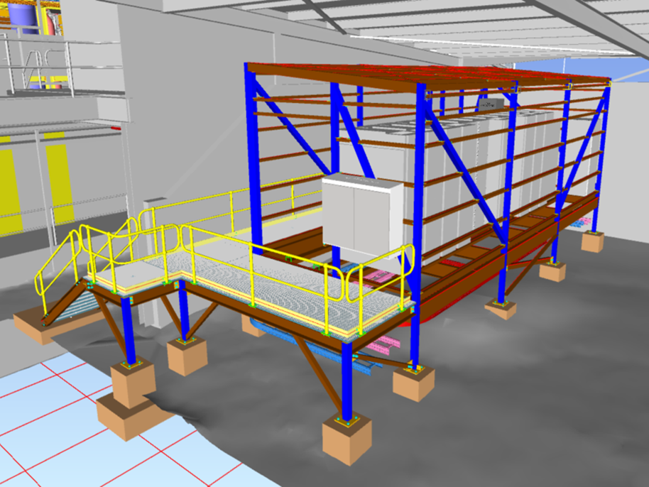 Structure to support new switchroom