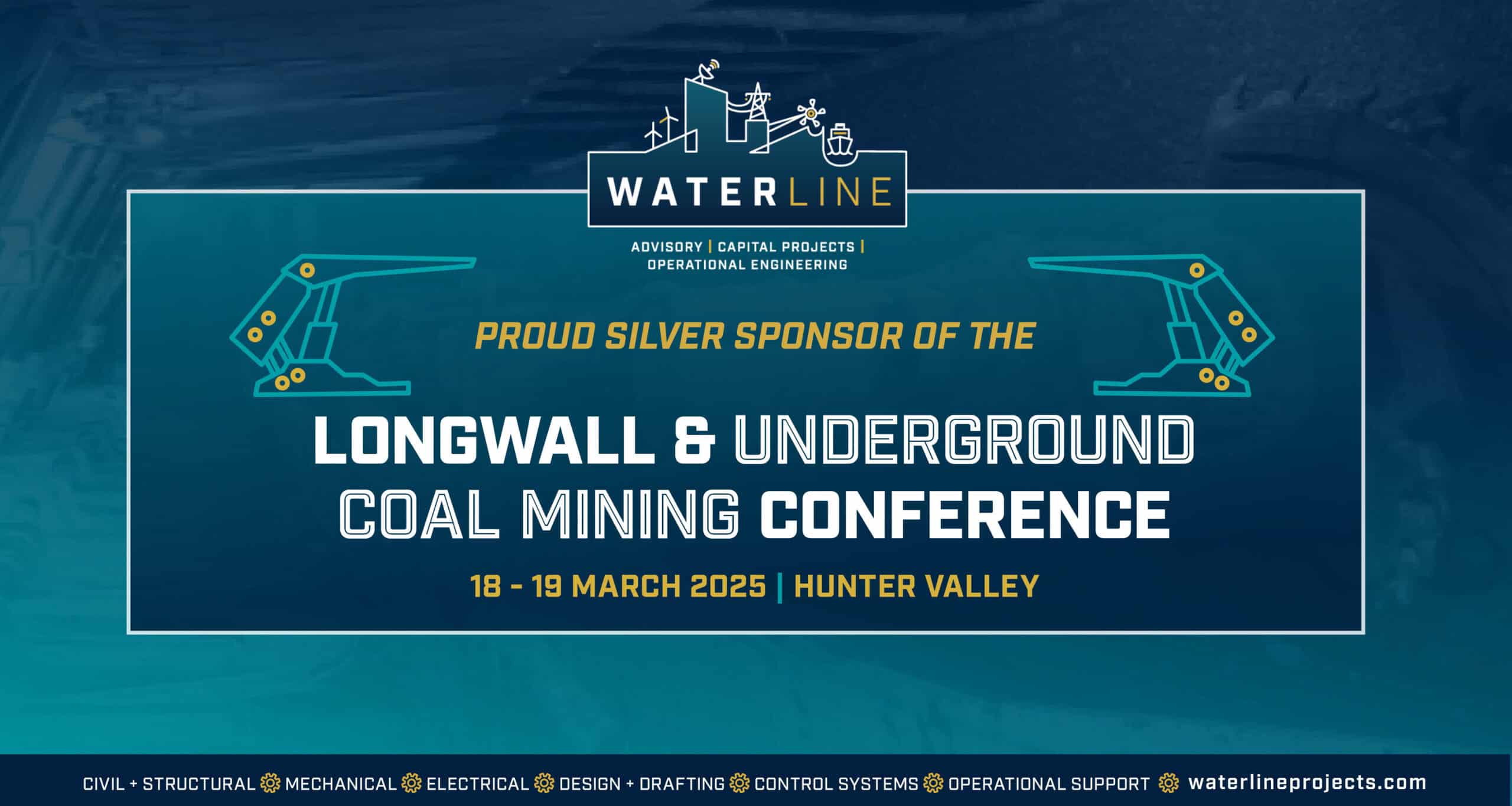 Waterline, Silver Sponsor of the 2025 Longwall & Underground Coal Mining Conference